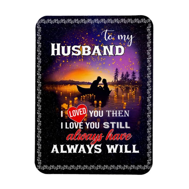 Husband Lovers | Zu meinem Mann liebte ich dich Magnet (Vertikal)
