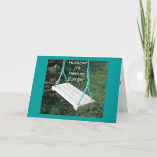 HUSBAND-MEINE LIEBLINGSSCHWEINER-GLÜCKLICHER BIRTH KARTE