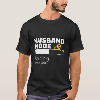 Husband Mode Loading - Matching Verlobte Fiancee E T-Shirt