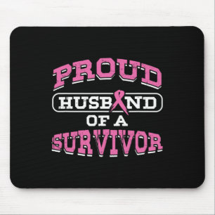Husband Pink Brustkrebs Überleben Sensibilisierung Mousepad