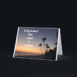 **HUSBAND** SONNENVERKEHR BIRTHTAG SONNENUNTERGANG KARTE<br><div class="desc">HABEN SIE DIESE **SEHR BESTE FREUNDE***,  DIE SIE LIEBE UND WOLLTE,  "GLÜCKLICH BRITHDAY" MIT EINEM SCHÖNEN STRANDGESCHMACK ZU SAGEN? DENKEN SIE DARAN,  DASS SIE DIE VERSE INNEN UND AUSGEÄNDERT WERDEN KÖNNEN,  WENN SIE WOLLEN. VIELEN DANK,  DASS SIE VON EINER MEINER ACHT GESCHÄFTE GESCHAFFEN HABEN.</div>