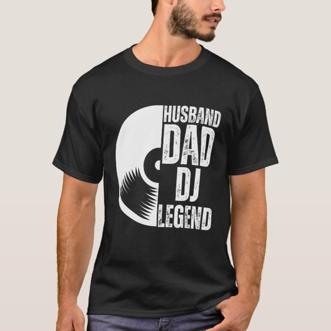 Husband Vater DJ Legend 1 T-Shirt (Vorderseite)