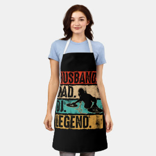 Husband Vater DJ Legend DJ Disk Jockey Music Playe Schürze