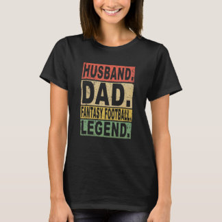 Husband Vater Fantasy Football LEGEND T-Shirt