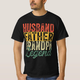 Husband Vater Grandpa Legende T-Shirt