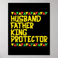Husband Vater King Protector Kente Black African