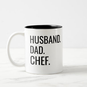 Husband Vater Koch Zweifarbige Tasse