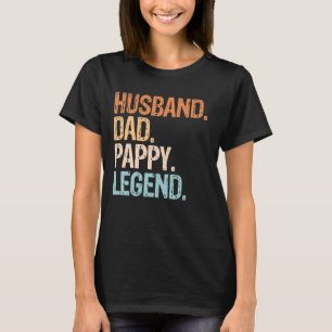 Husband Vater Pappy Legend Funny Großvater Vater's T-Shirt