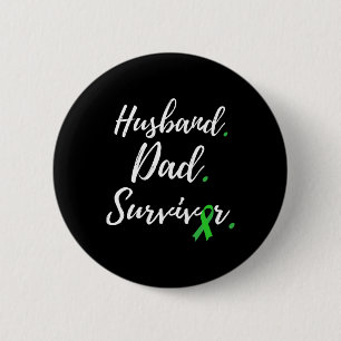 Husband Vater Survivor Nierenerkrankung Bewusstsei Button