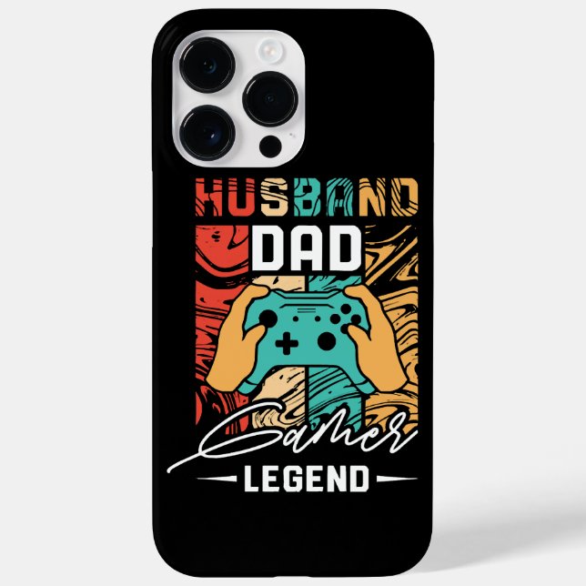 Husband Vater Video Game Legende Case-Mate iPhone Hülle (Rückseite)