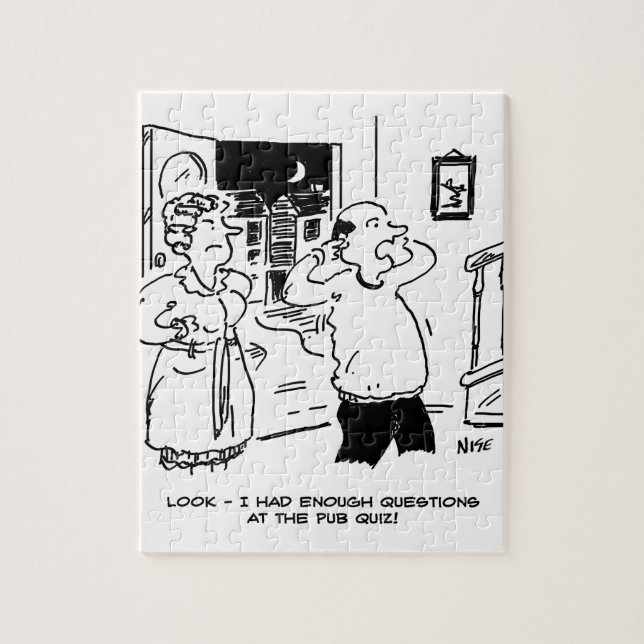 Husband Will nicht zu fragen Puzzle (Vertikal)