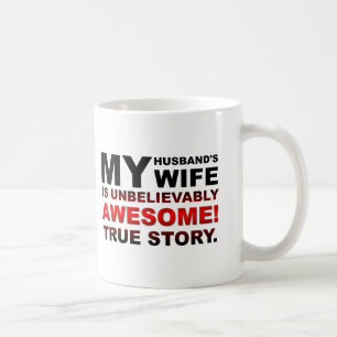 Husbands Phantastische Ehefrau Funny Mug Kaffeetasse