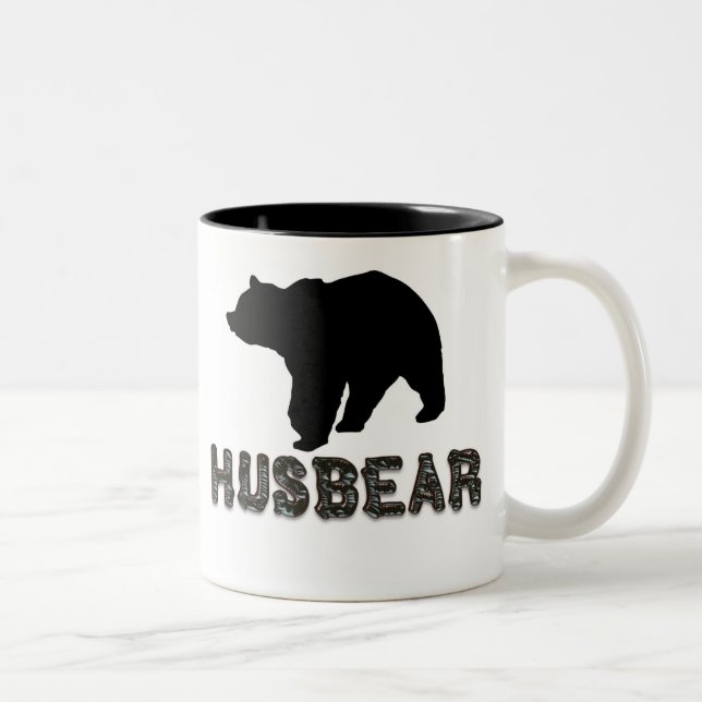 Husbear Zweifarbige Tasse (Rechts)
