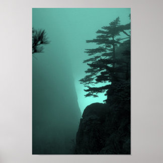 Hushan Mountains Poster