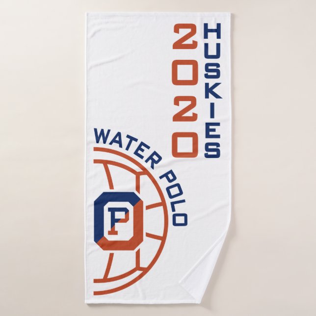 Huskies 2020 Aufteilung Badehandtuch (Badehandtuch)