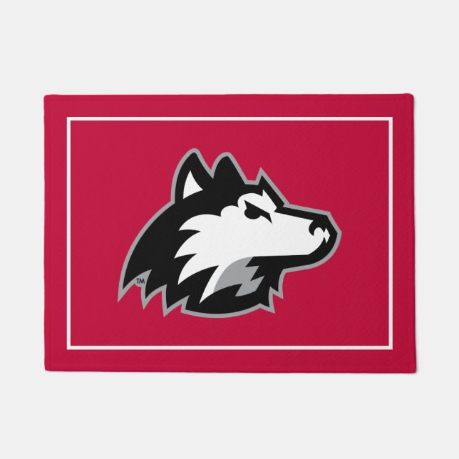 Huskies der Nord-Illinois Fußmatte (Vorderseite)