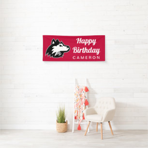Huskies der Nord-Illinois Geburtstag Banner