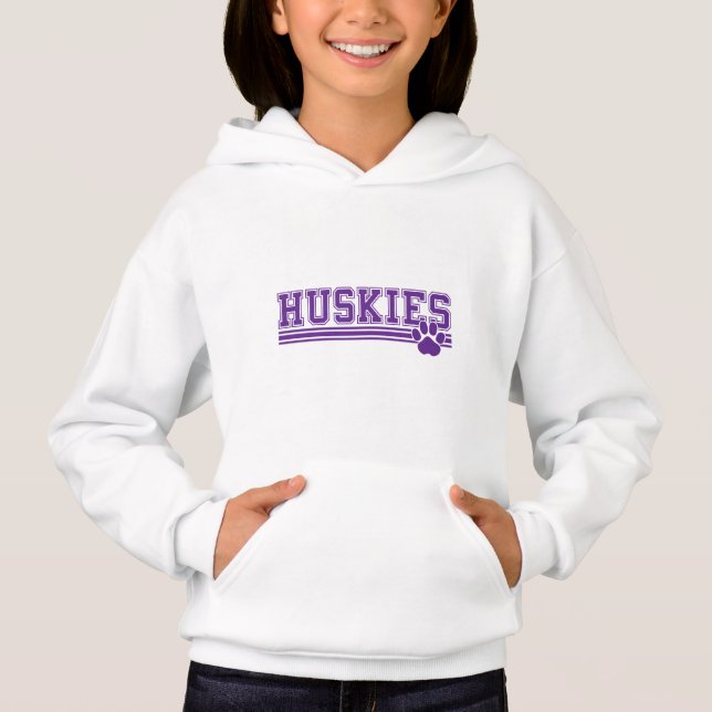 Huskies Hoodie (Vorderseite)