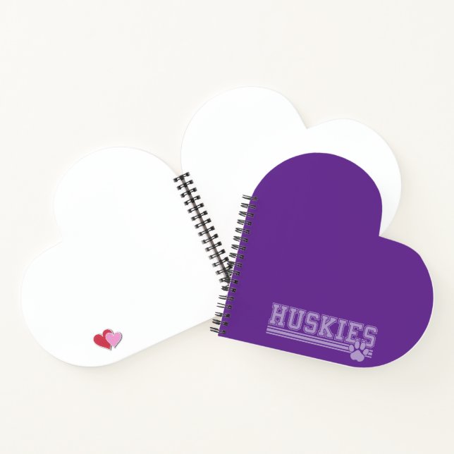 Huskies Notizbuch (Innenseite)
