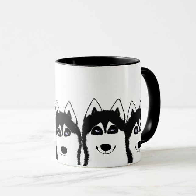 Huskies Tasse (VorderseiteRechts)
