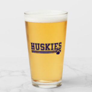 Huskieses Paw Ber Glas