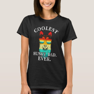 Husky 70er 80er 90s Dog T-Shirt