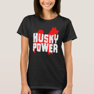 Husky Alaska Mushing Sled Dog Racing Musher T-Shirt