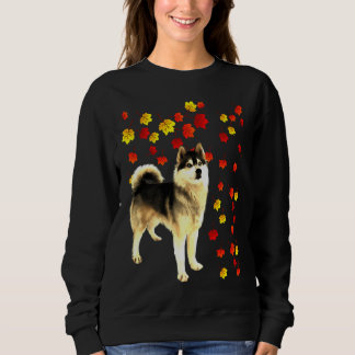 Husky Autumn Leaf for Dog Sweatshirt