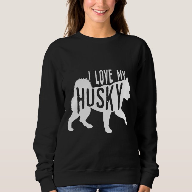 Husky Baby Sweatshirt (Vorderseite)