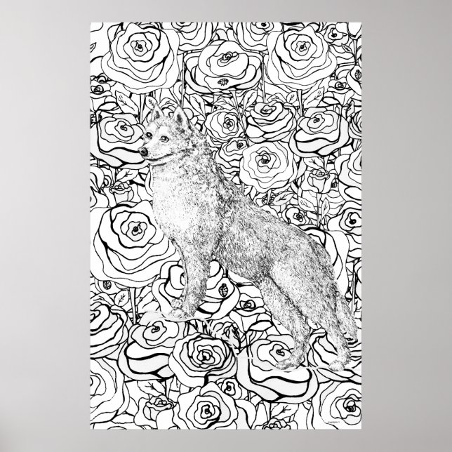 Husky-Bester Freund Poster (Vorne)