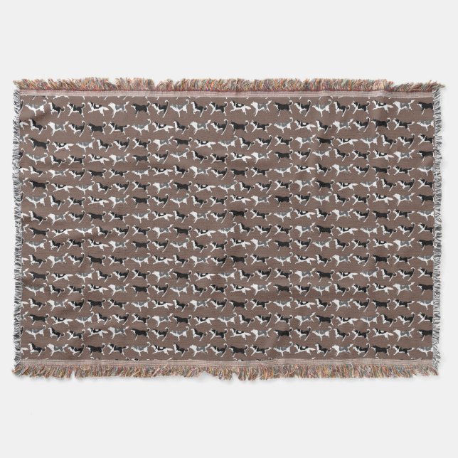 Husky Blanket Siberian Husky Dog Throw Blankets Decke (Vorderseite)