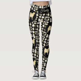 HUSKY BLING LEGGINGS