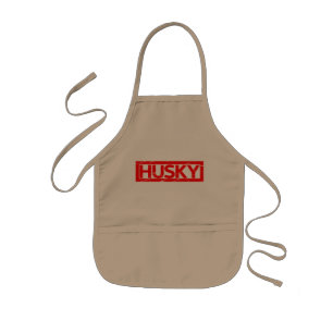 Husky-Briefmarke Kinderschürze