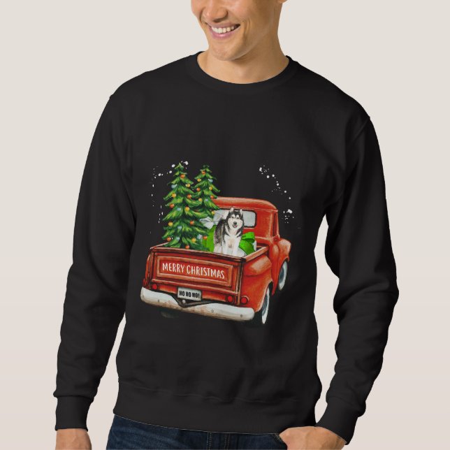 Husky Christmas Essential Sweatshirt (Vorderseite)