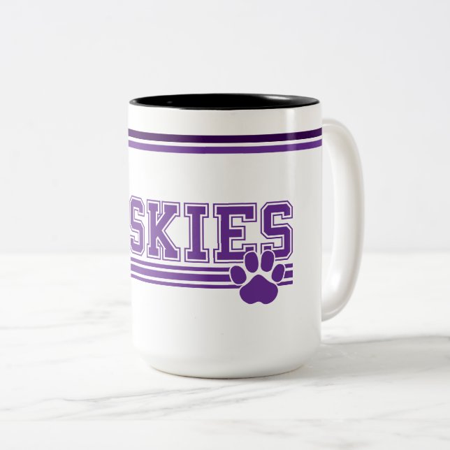 Husky Coffee Tasse (VorderseiteRechts)