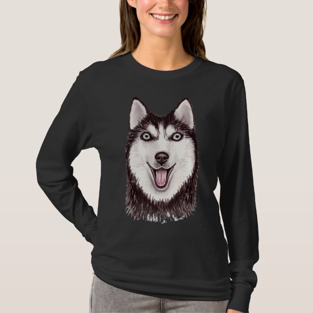 Husky Delightsstyle T-Shirt (Vorderseite)