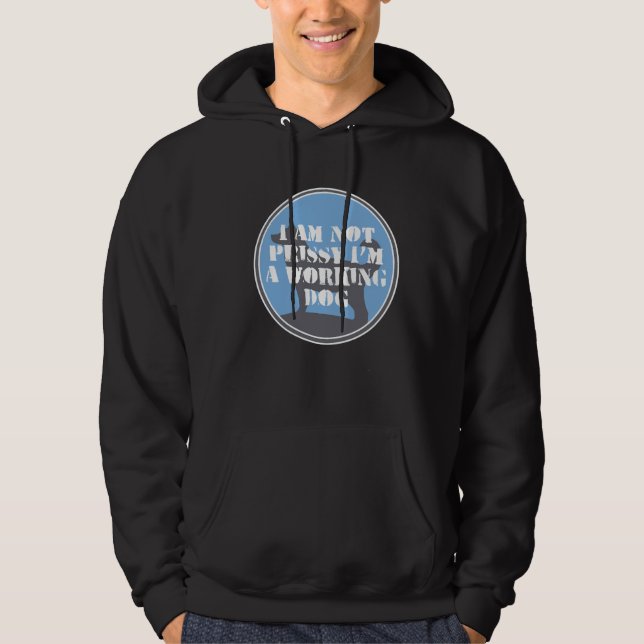 Husky, der Arbeitshund Hoodie (Vorderseite)