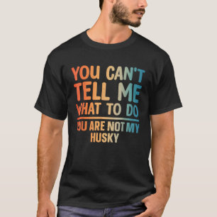 Husky-Design Für Männer Frauen Siberian Husky Hund T-Shirt