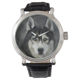 Husky Dog Big Hund Animal Pet Armbanduhr