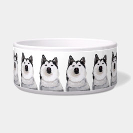 Husky Dog Bowl Napf