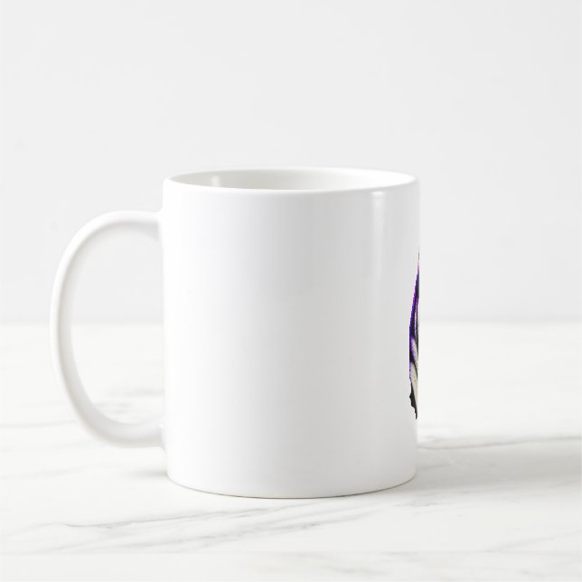 Husky Dog Design Kaffeetasse (Links)
