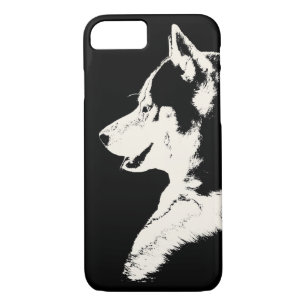 Husky Dog iPhone Fälle Husky Malamute Pup Hüllen