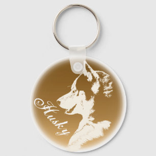 Husky Dog Key Ketten Custom Husky Pup Schlüsselanh Schlüsselanhänger