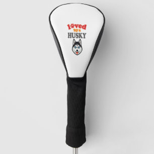 Husky Dog Lover Golf Headcover