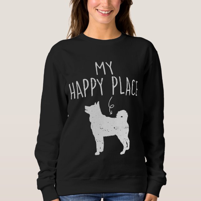 Husky Dog Mama Sweatshirt (Vorderseite)