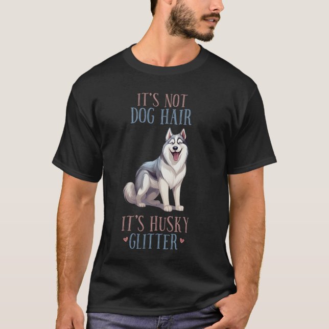 Husky Dog Men Tshirt (Vorderseite)