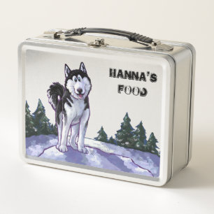 Husky Dog Protector Lunch Box
