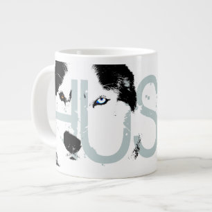 Husky Dog Tasse Siberischer Husky Sleg Dog Cup