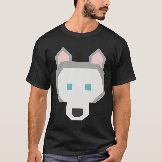 Husky Doppy Puppy T-Shirt (Vorderseite)