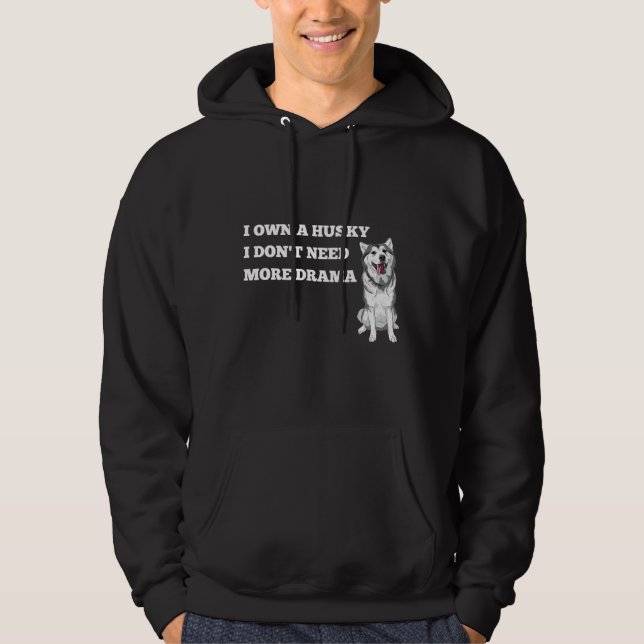 Husky Drama Hoodie (Vorderseite)